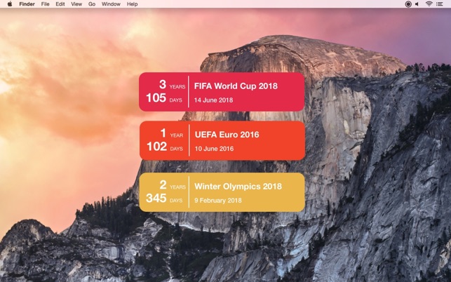 Countdown Calendar For Mac Desktop